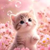 Cute Cat Wallpaper Live HD 4K icon