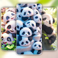Cute Panda Wallpaper icon