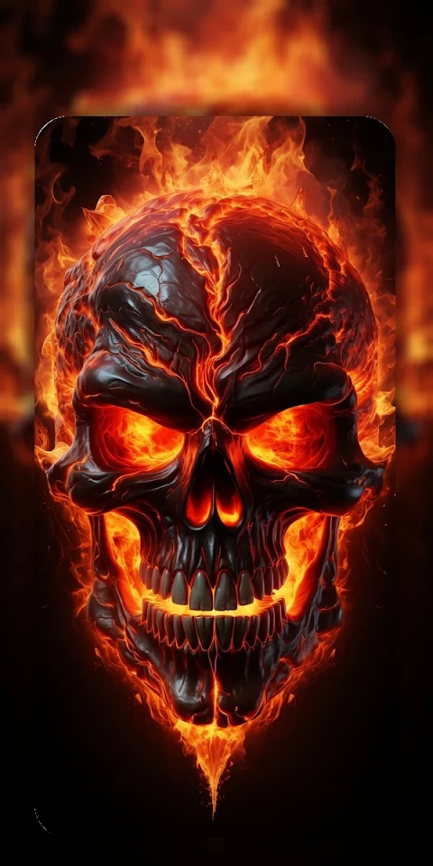 Cool Skull Wallpaper Live 4K screenshot