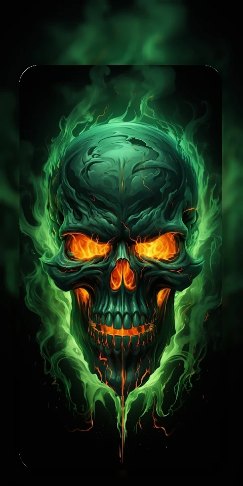 Cool Skull Wallpaper Live 4K screenshot