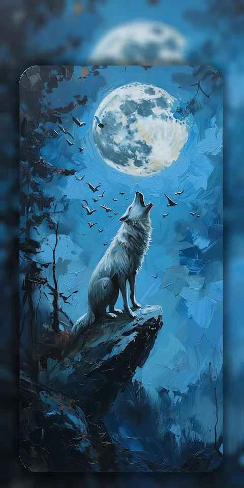 Wolf Wallpaper in 4K HD screenshot