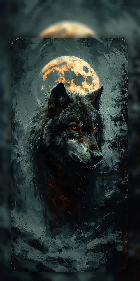 Wolf Wallpaper in 4K HD screenshot